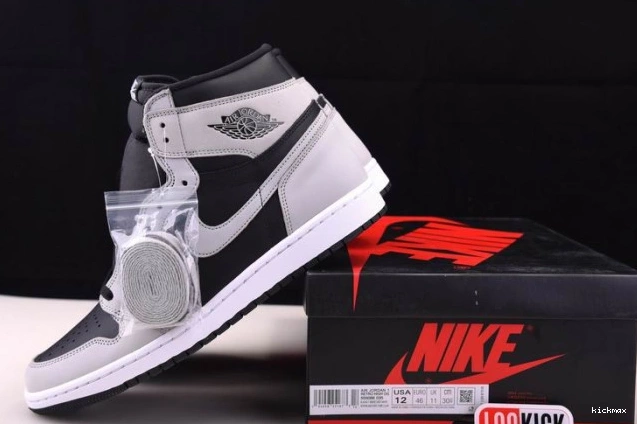 Rep Air Retro Black White Jordan Grey Light 1 555088-035 High Smoke 0705